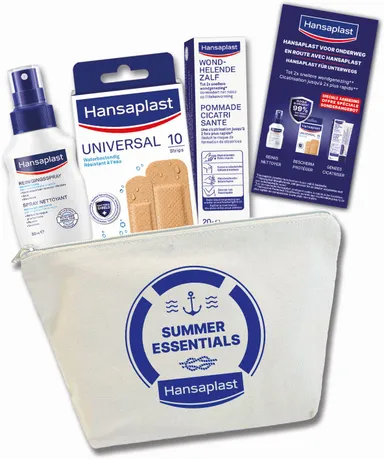Hansaplast Reisset Wondverzorging 3 Producten