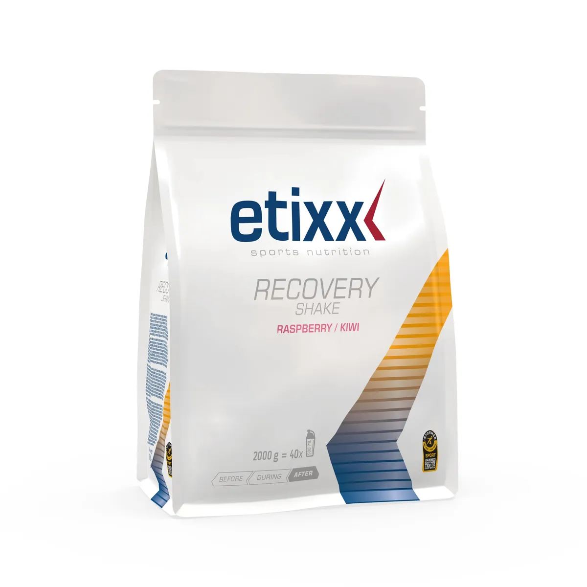 Etixx Recovery Shake Framboos Kiwi 2kg