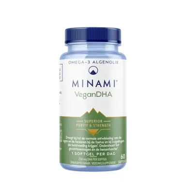 Minami Vegan DHA + Astaxanthine 60 Tabletten