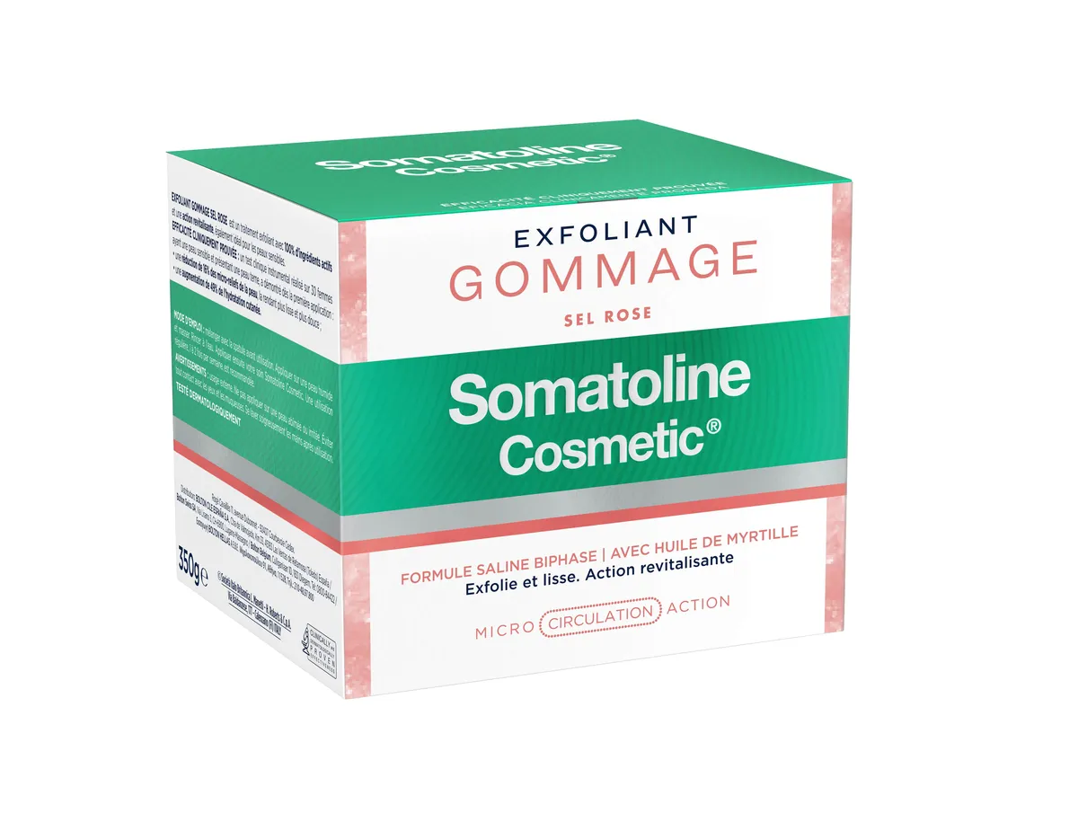 Somatoline Cosmetic Gommage Sel Rose 350g