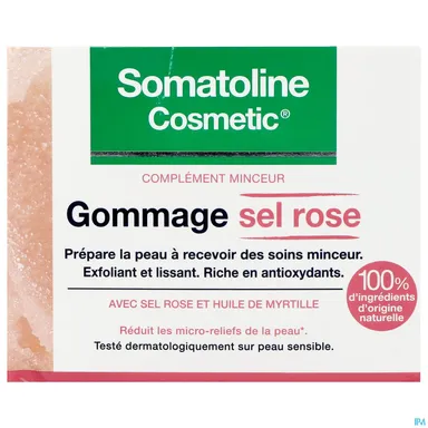 Somatoline Cosmetic Gommage Sel Rose 350g