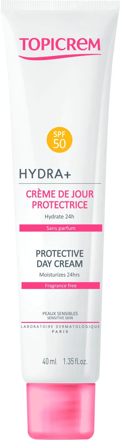 Topicrem Hydra+ Beschermende Dagcrème SPF 50 40 ml