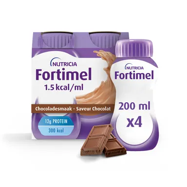 Fortimel 1,5Kcal Chocolade 4x200ml