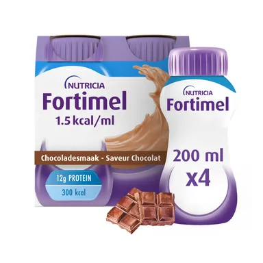 Fortimel 1,5Kcal Chocolade 4x200ml