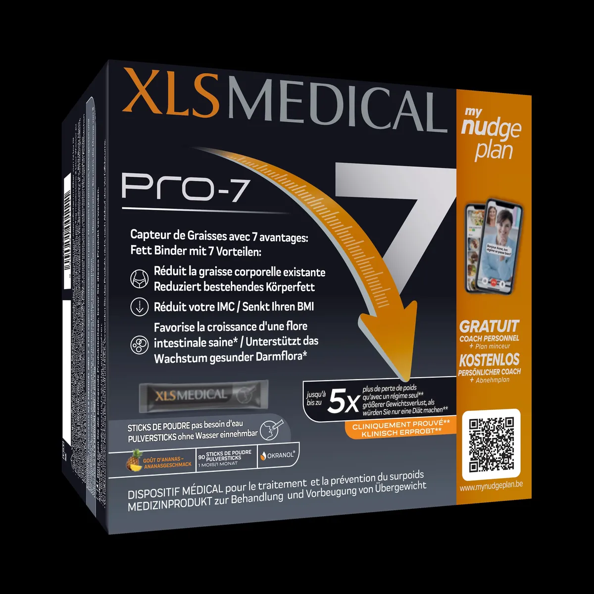 XLS Medical Pro-7 Perte De Poids 90 Sticks