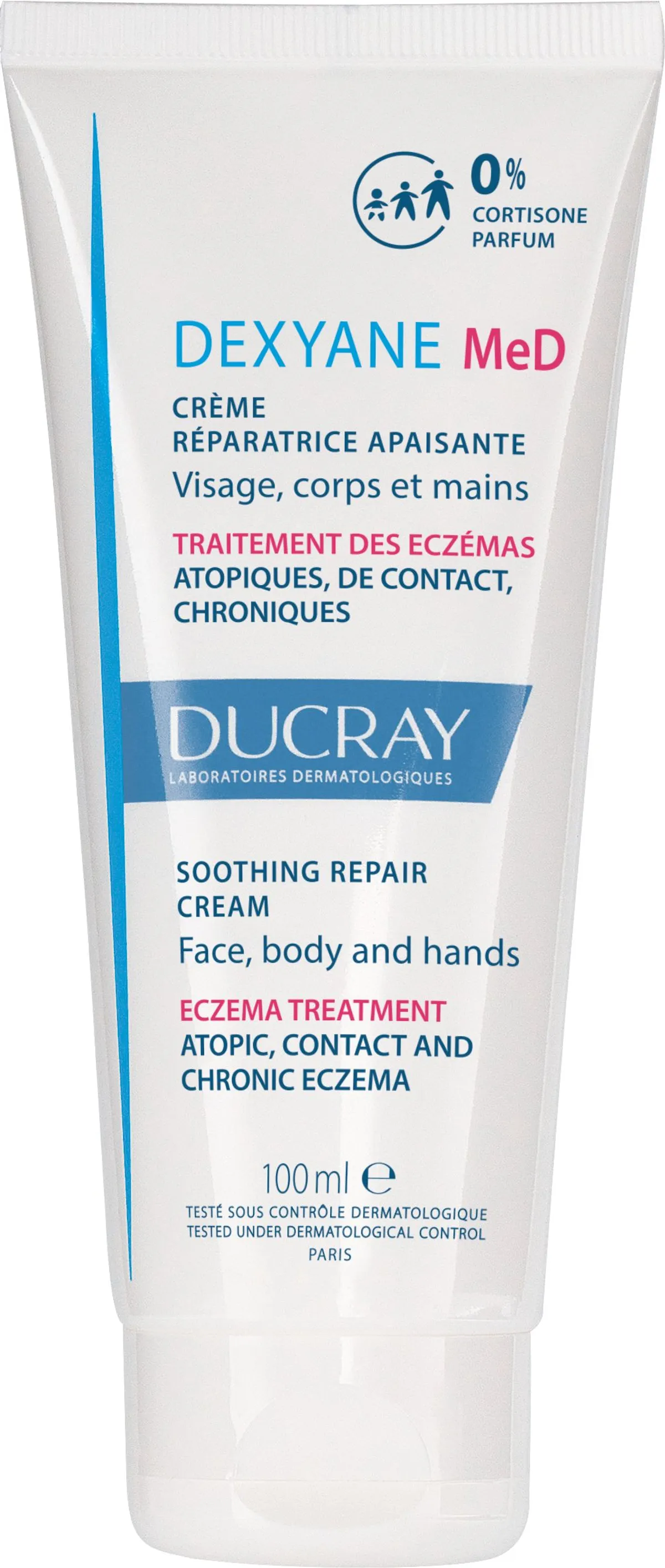 Ducray Dexyane Med Crème Réparatrice Apaisante 100Ml