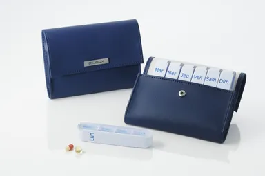 Pilbox Maxi Marineblauw