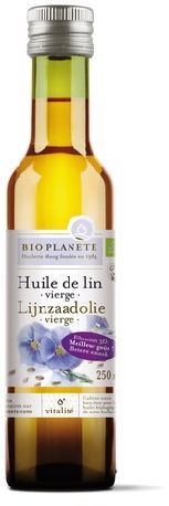 Bio Planète Zuivere lijnzaadolie bio 250 ml