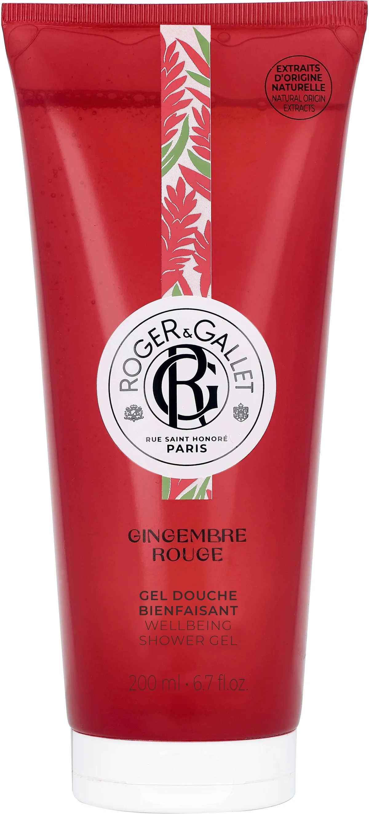 Roger&Gallet Gel Douche Gingembre Rouge 200ml