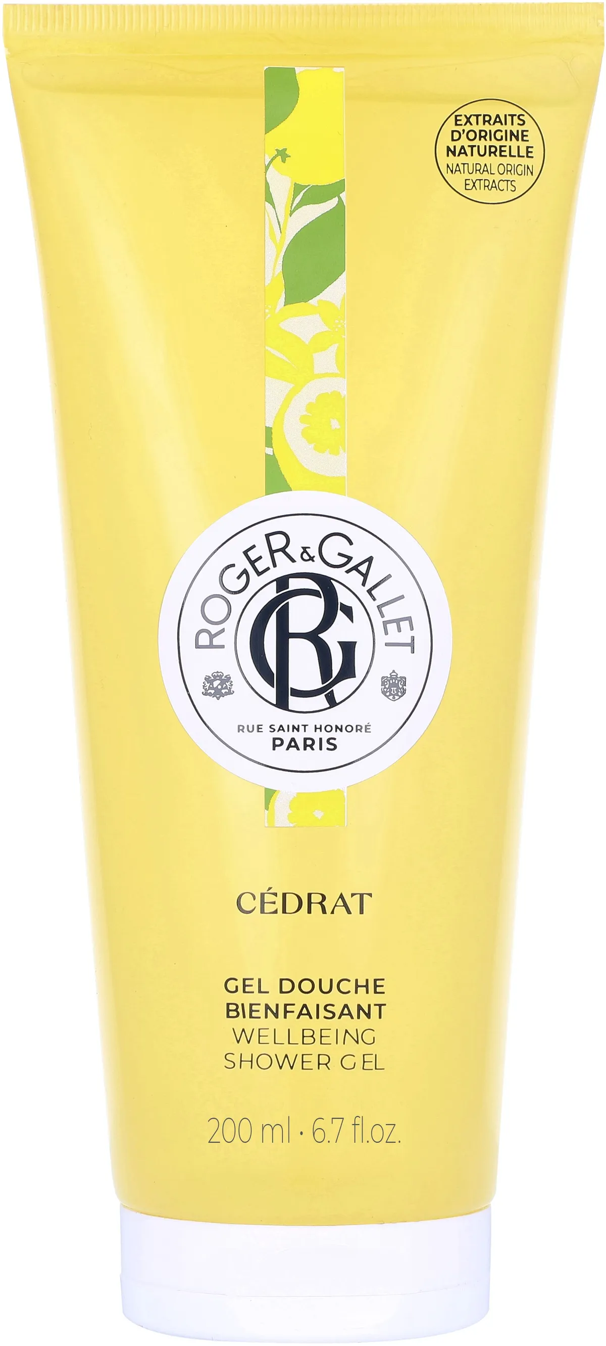 Roger&Gallet Gel Douche Cédrat 200ml