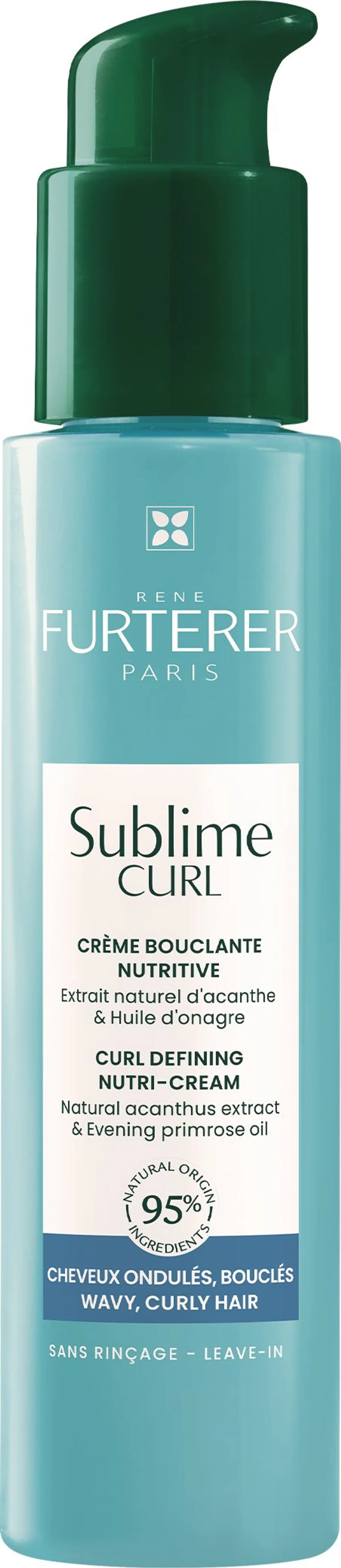 René Furterer Sublime Curl Voedende Crème Voor Krullen 100Ml
