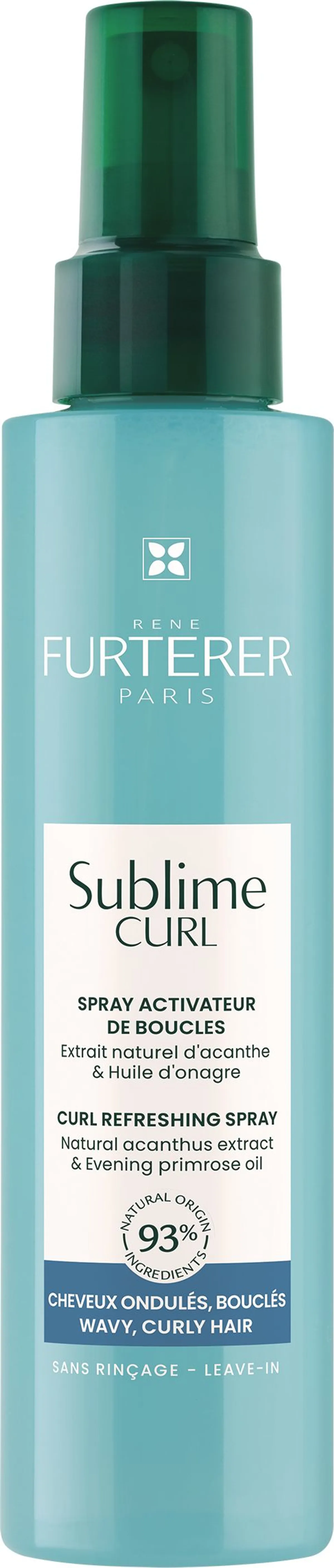 Furterer Sublime Curl Spray Activateur Boucles 150ml