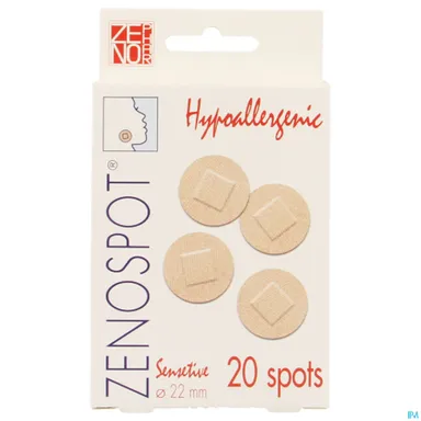 Zenospot Pleister Sensitive 22 mm 20 Pleisters