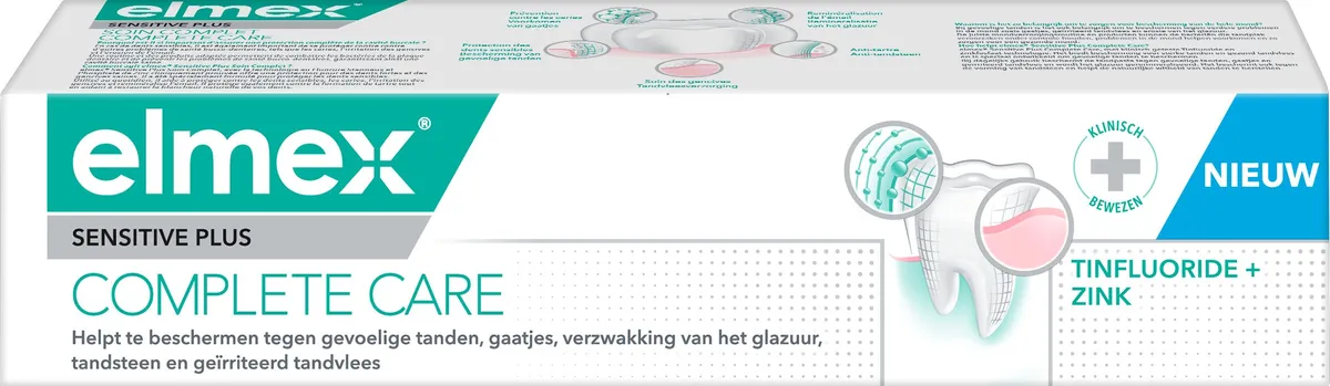 Elmex Sensitive Plus Complete Verzorging 75 ml