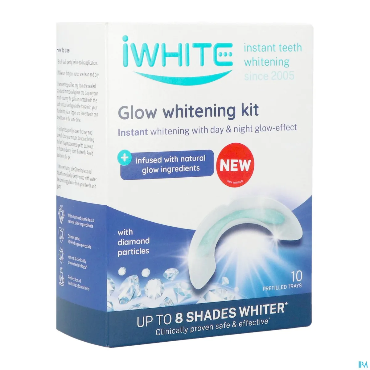 Iwhite Diamond Tandenbleekset 10 x 0,8 g