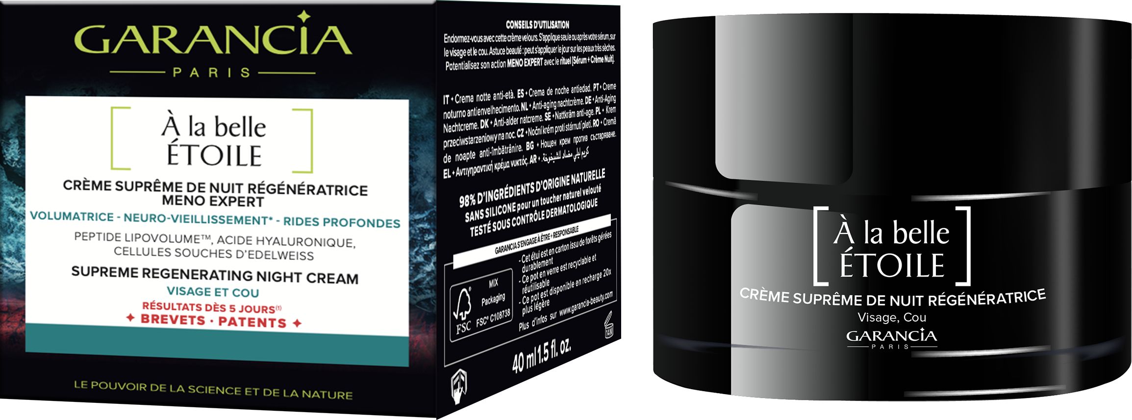 Garancia A La Belle Etoile Nachtcrème 40 ml - Garancia