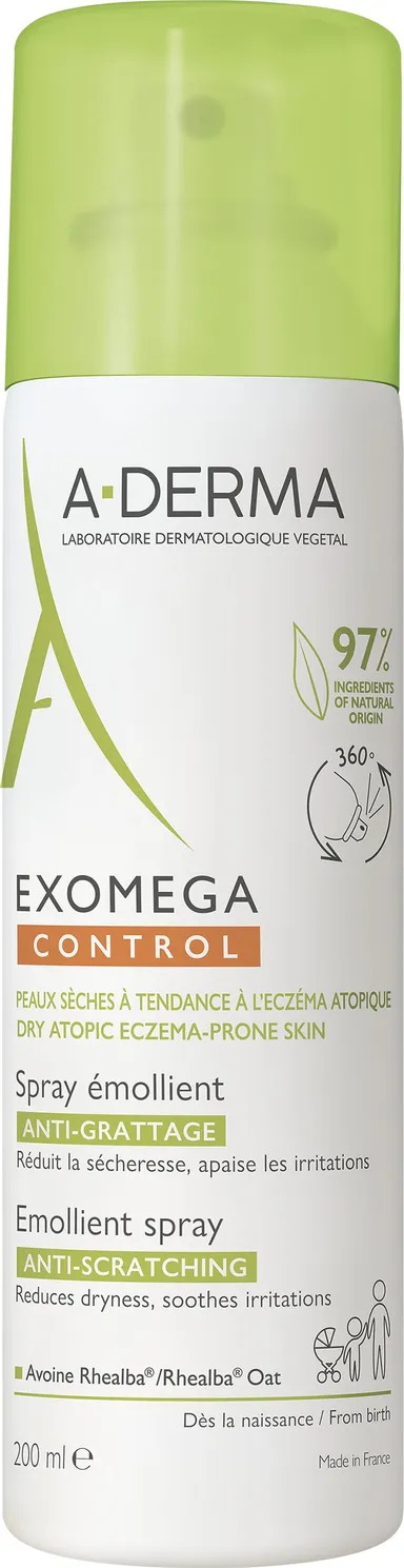 A-Derma Exomega Control Spray Anti-Grattage 200Ml