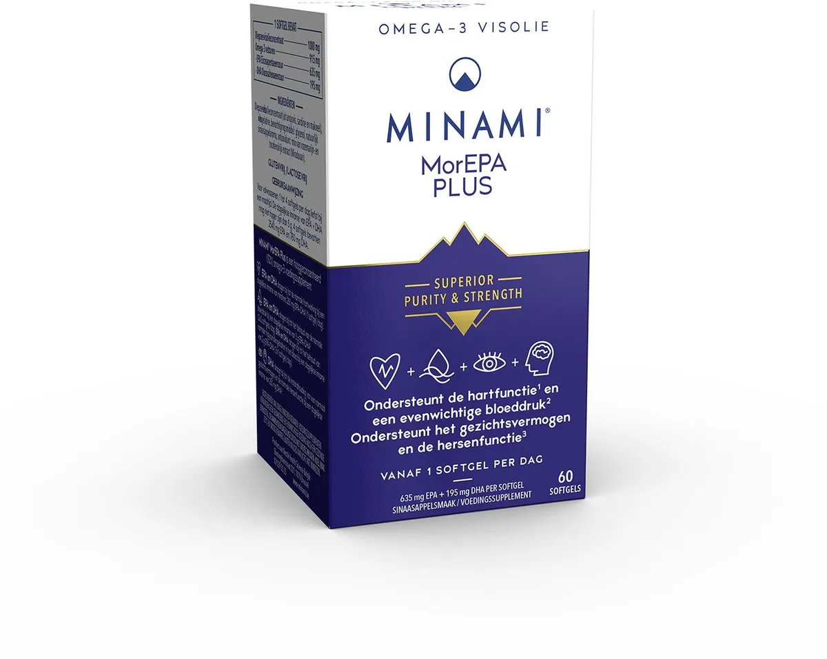Minami MorEPA Plus 60 Capsules