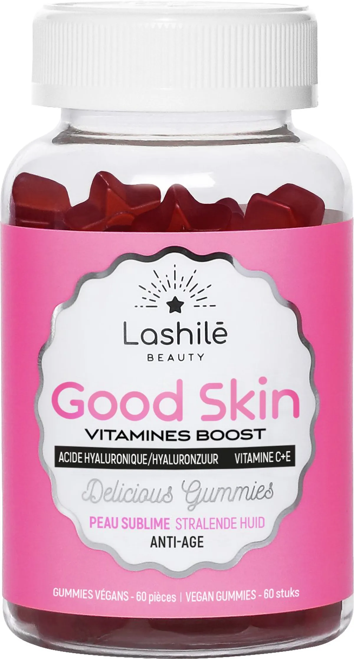 Lashilé Beauty Good Skin Vitamines Boost 60 Gummies