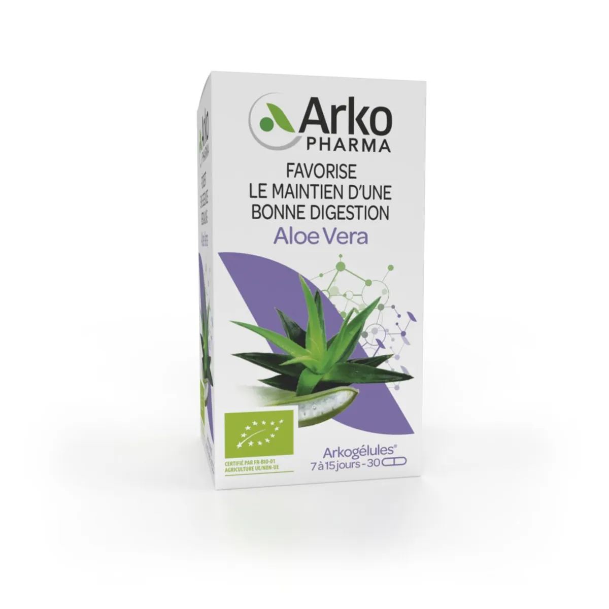 Arkogélules Aloe Vera Bio 30 Capsules