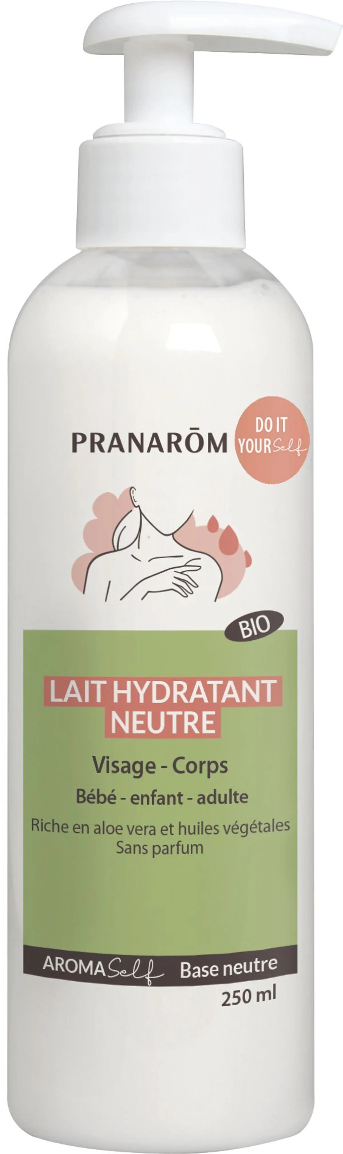 Pranarôm Aromaself Lait Hydratant Neutre 250ml