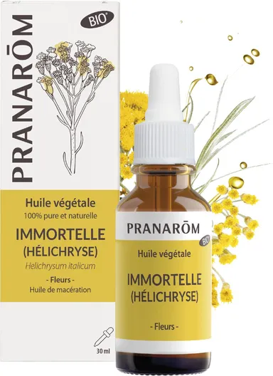 Pranarom Huile Végétale Immortelle Bio 30ml