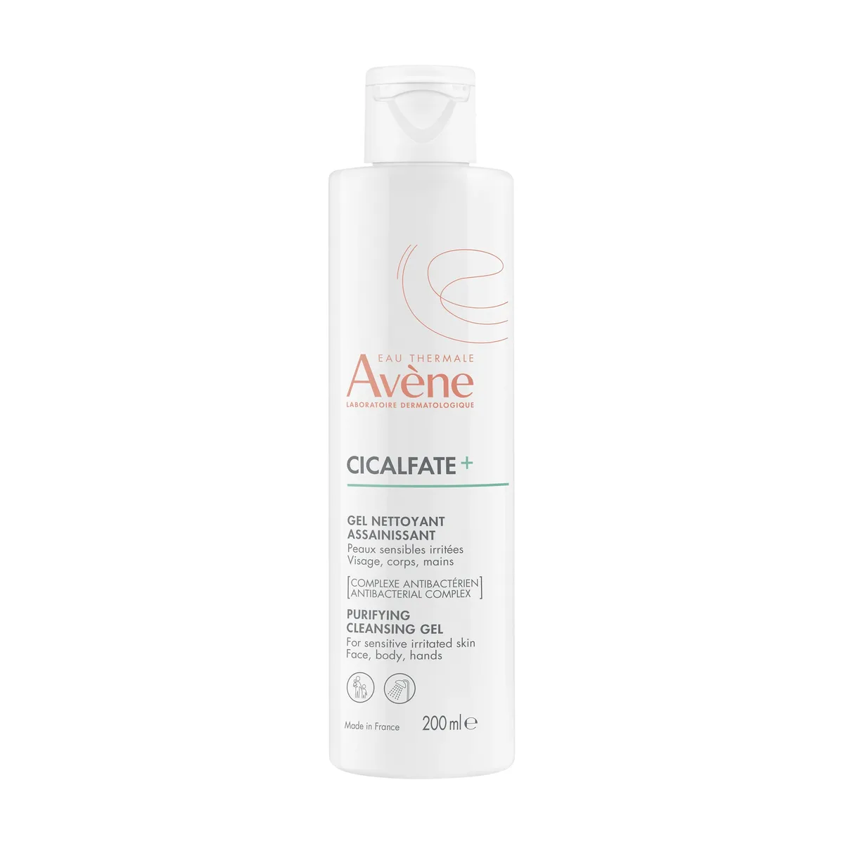 Avène Cicalfate+ Gel Nettoyant Assainissant 200Ml
