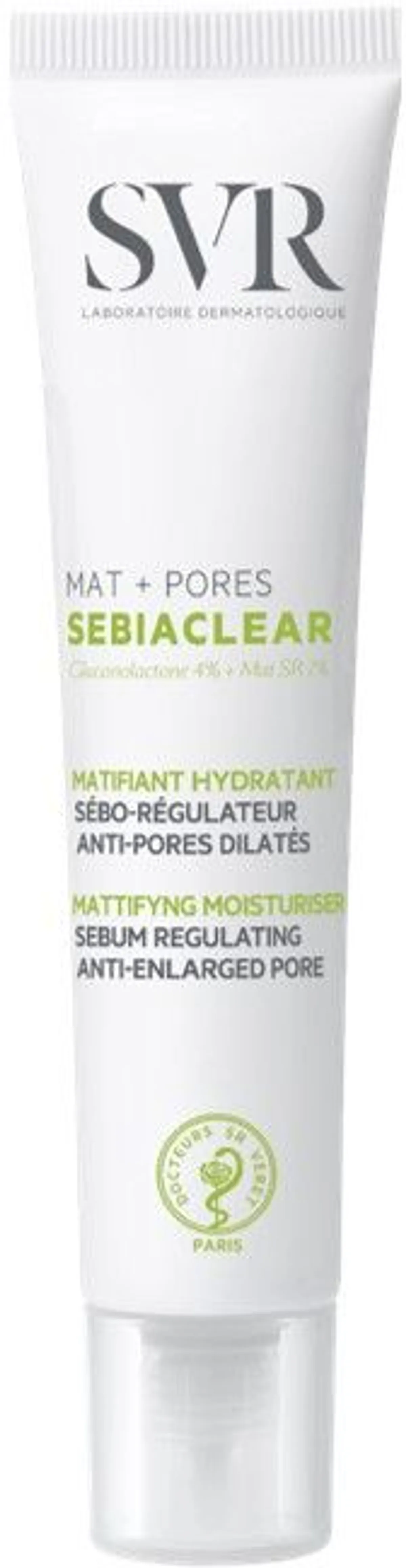 SVR Sebiaclear Crème Mat + Pores 40ml