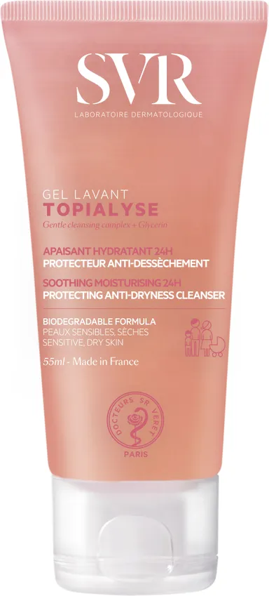 SVR Topialyse Gel Lavant 55ml