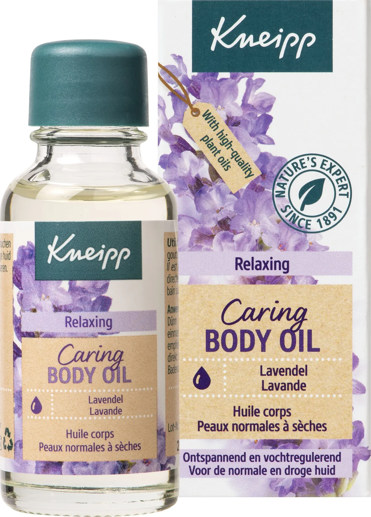 Kneipp Huile Corps Pure Détente Lavande 20ml