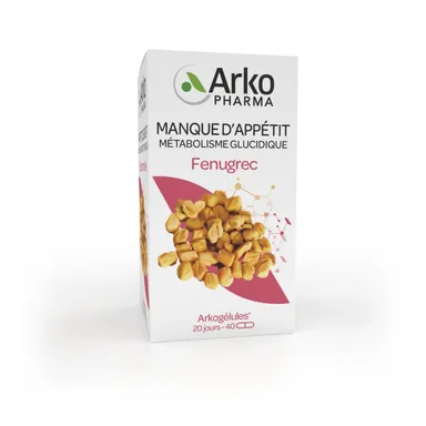 Arkogelules Fenugrec 40 Comprimés
