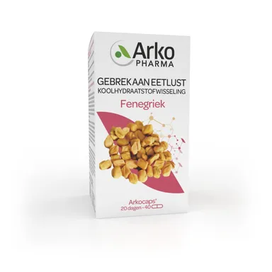 Arkogelules Fenegriek 40 Tabletten
