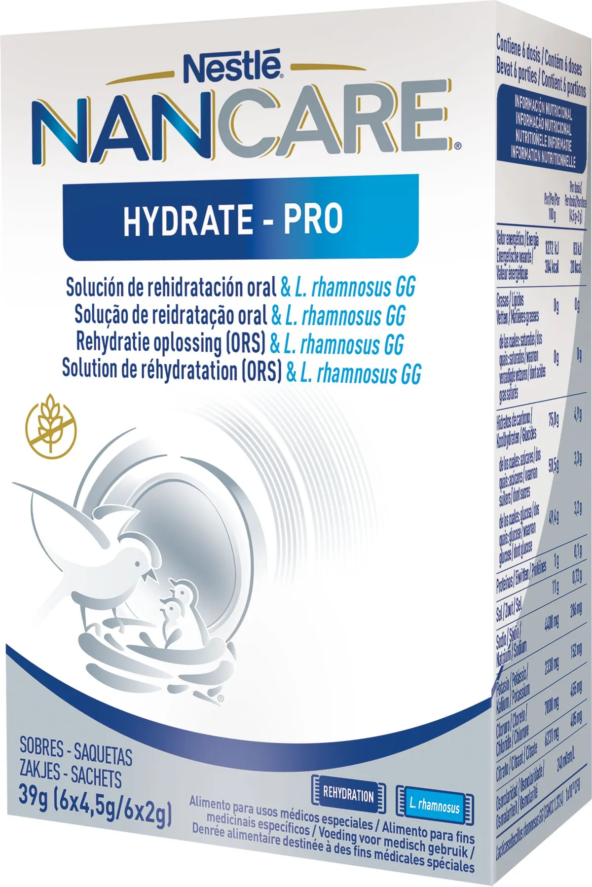NANCARE Hydrate-Pro 6x4,5 g 6x2 g