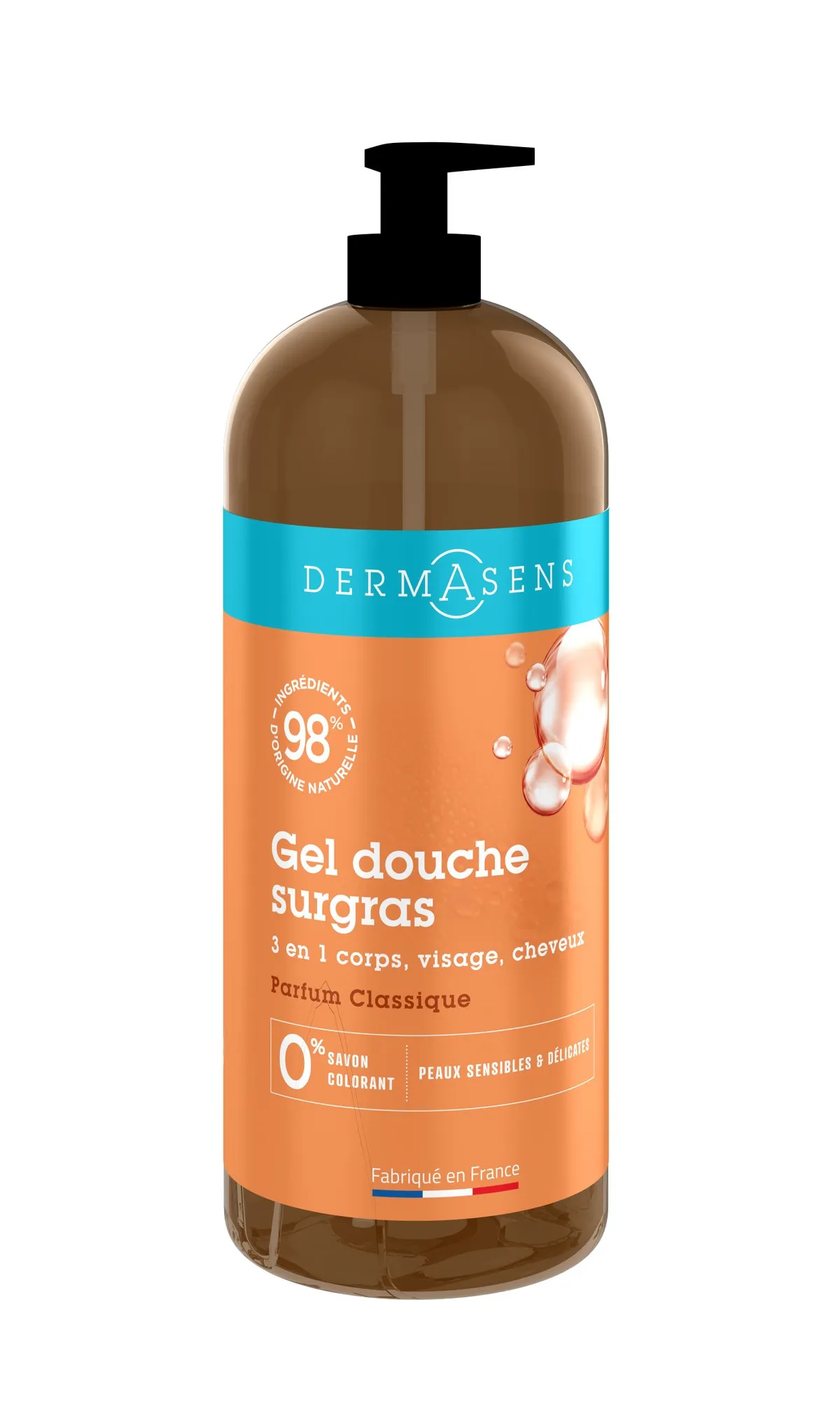Marque Verte Gel Douche Surgras Classique 1L