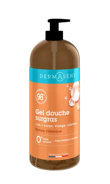 Marque Verte Gel Douche Surgras Classique 1L