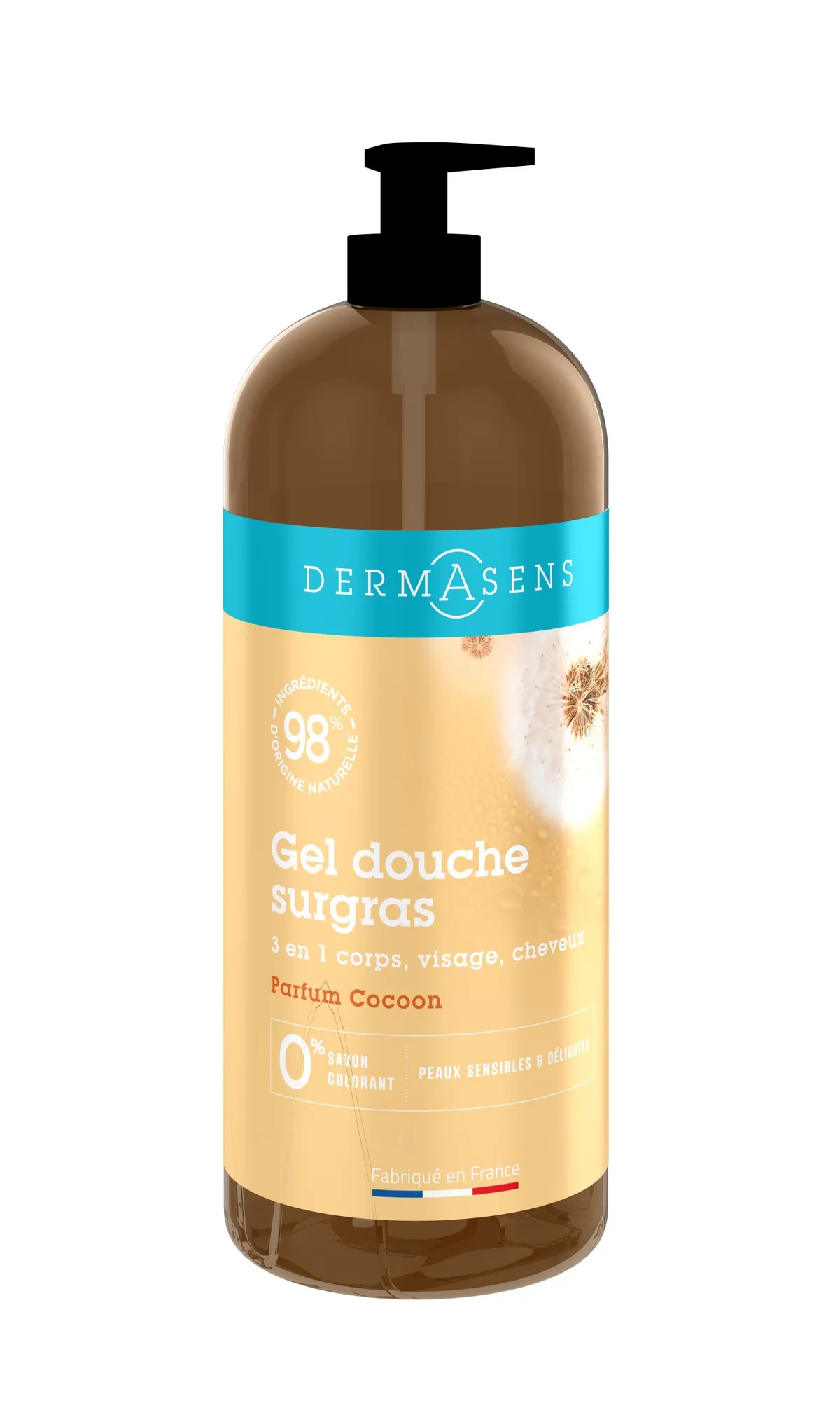 Marque Verte Dermasens Gel Douche Surgras Cocoon 1L