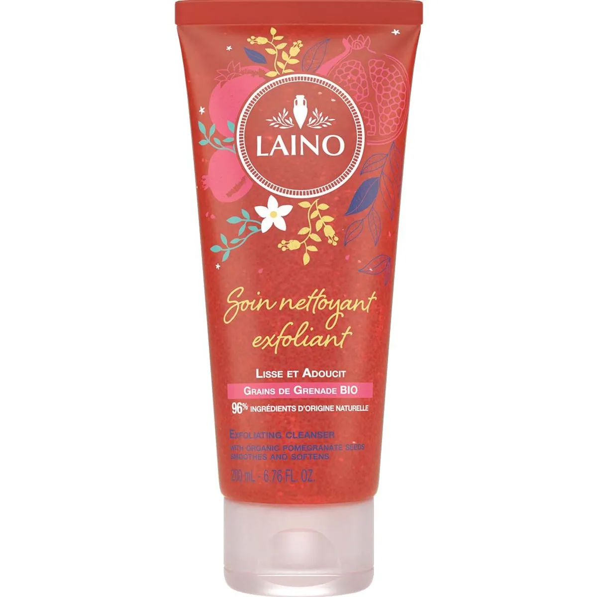 Laino Exfoliërende Douchegel Granaatappel 200 ml