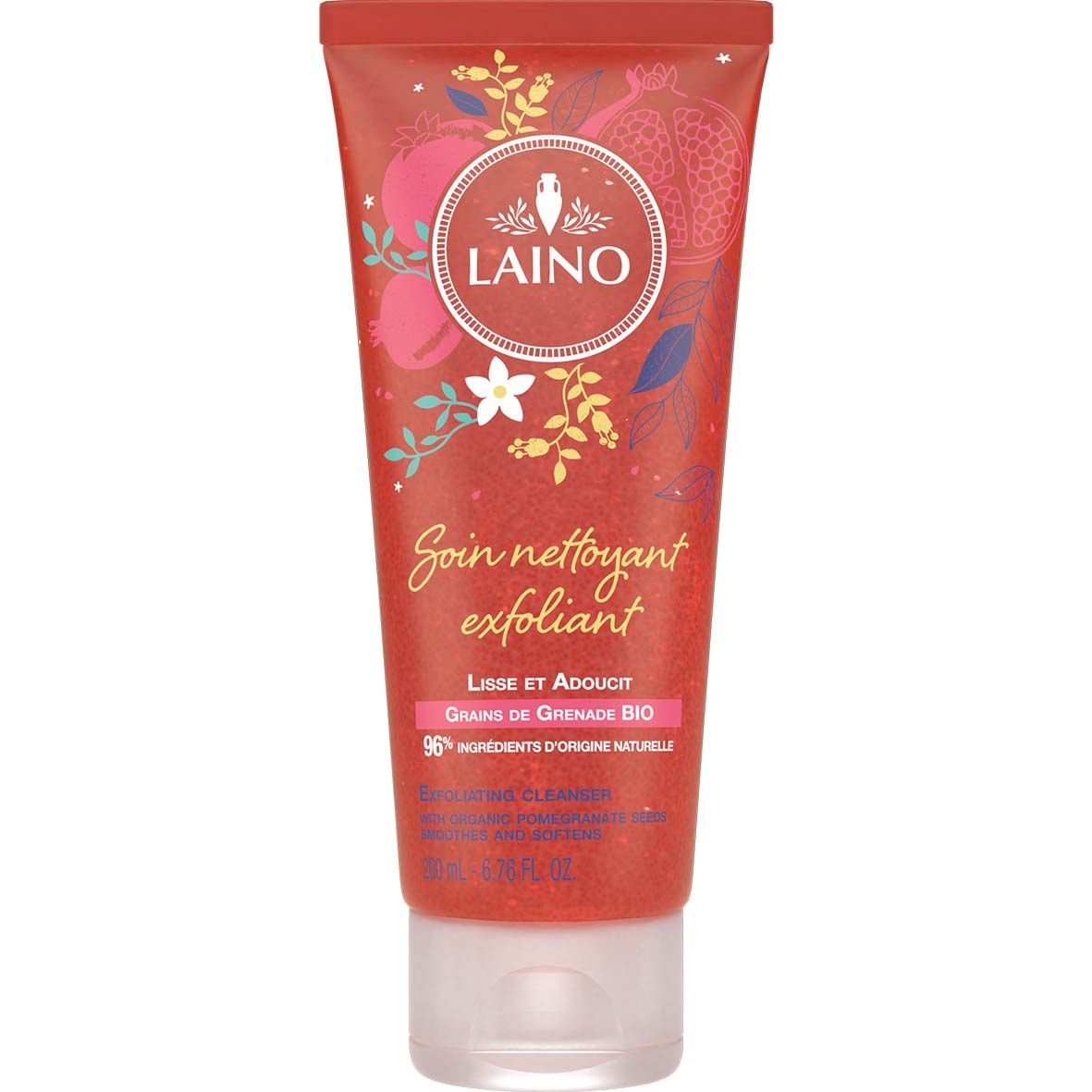 Laino Exfoliërende Douchegel Granaatappel 200 ml - Laino