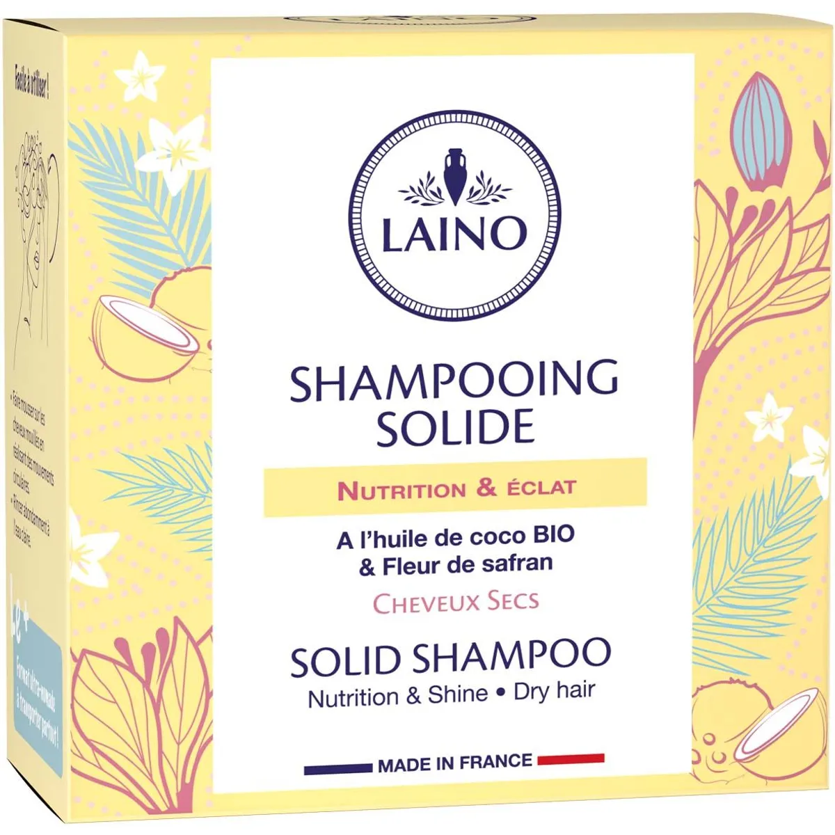 Laino Shampooing Solide Nutrition Eclat 60g