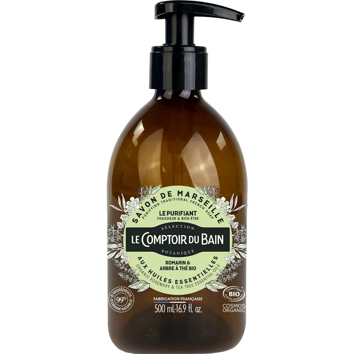 Le Comptoir Du Bain Savon Liquide Bio Purifiant 500ml
