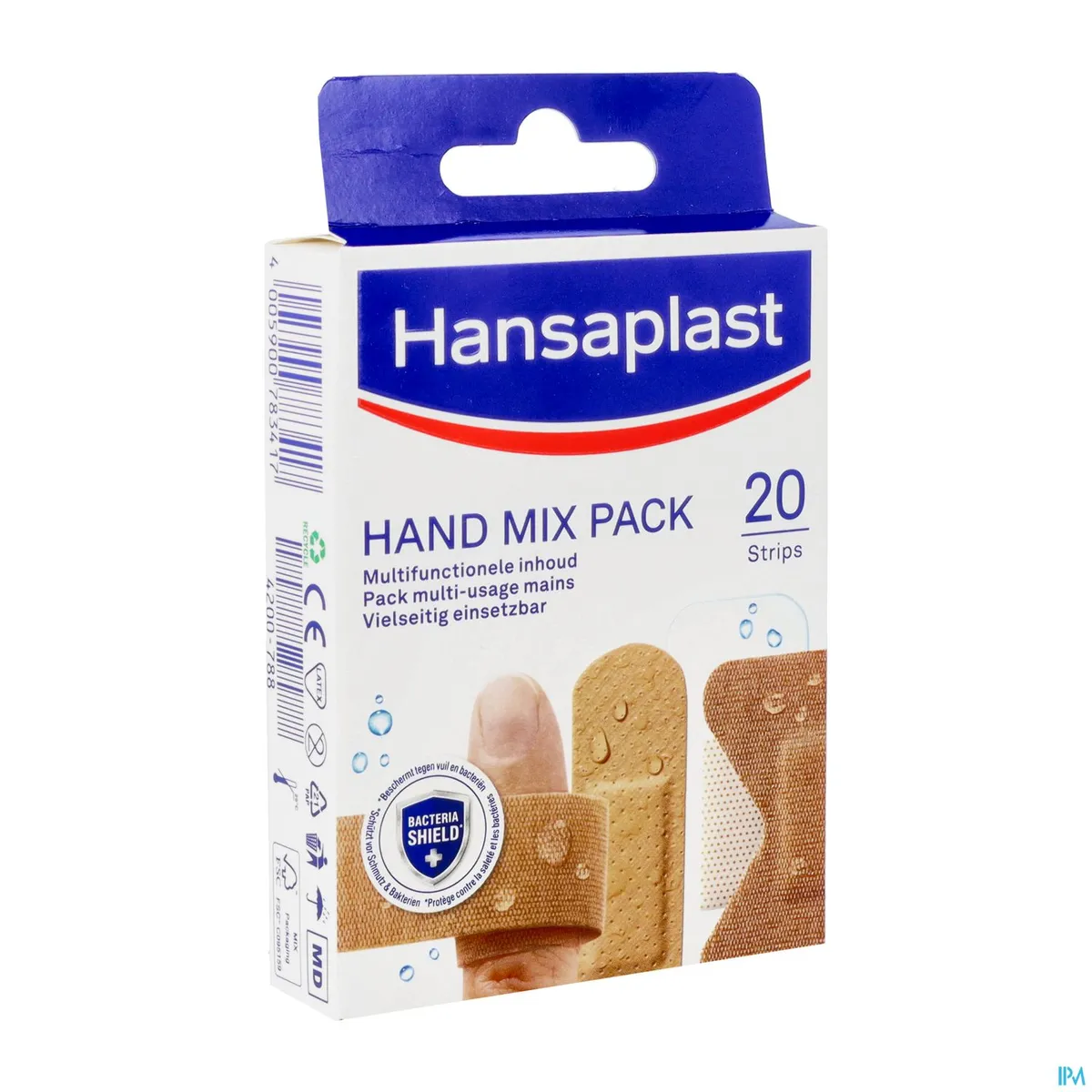 Hansaplast Hand Mix Pack 20 Sparadraps