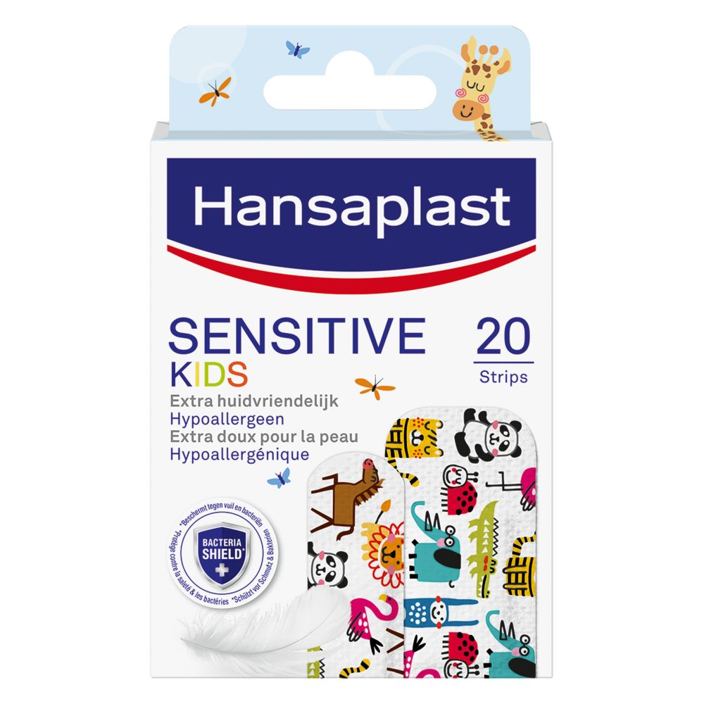 Hansaplast Sensitive Kids 20 Pleisters - Hansaplast
