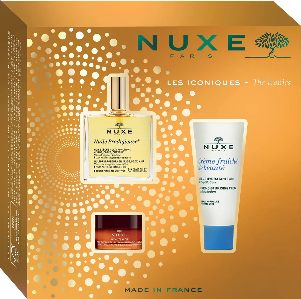 Nuxe Coffret Noël Les Iconiques 3 Produits
