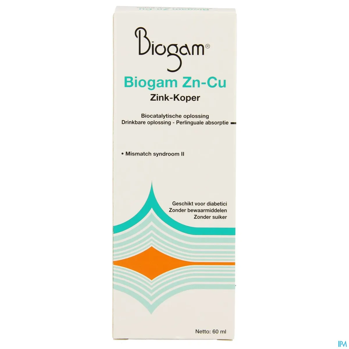 Biogam Zink (Zn) Koper (Cu) 60ml