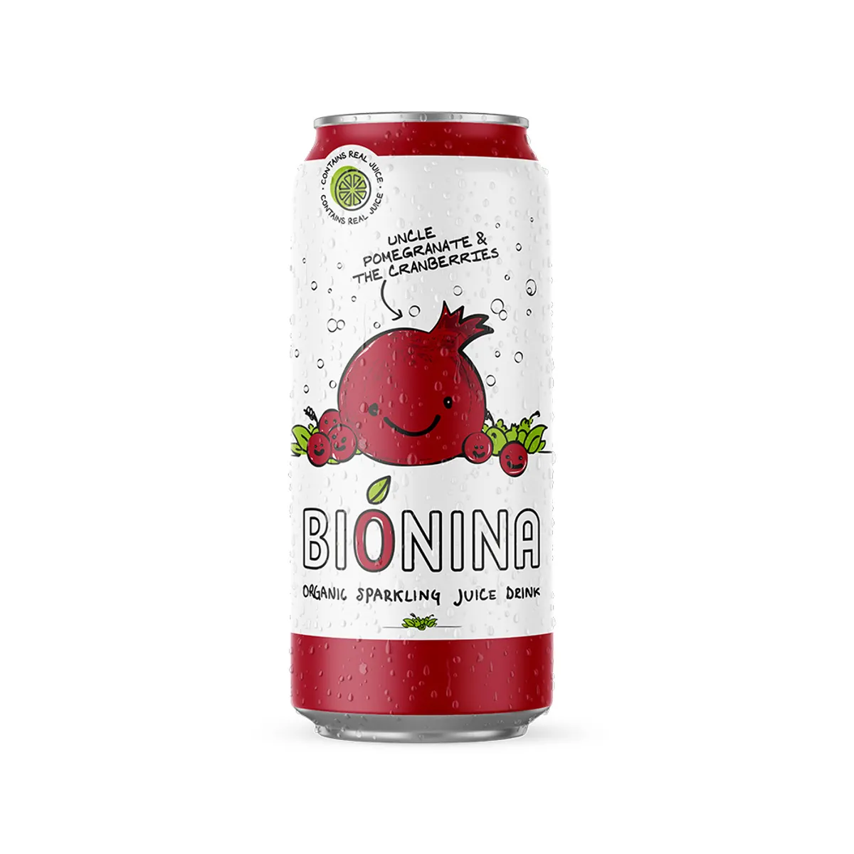 Bionina Uncle Pomegranate And The Cranberries 330ml