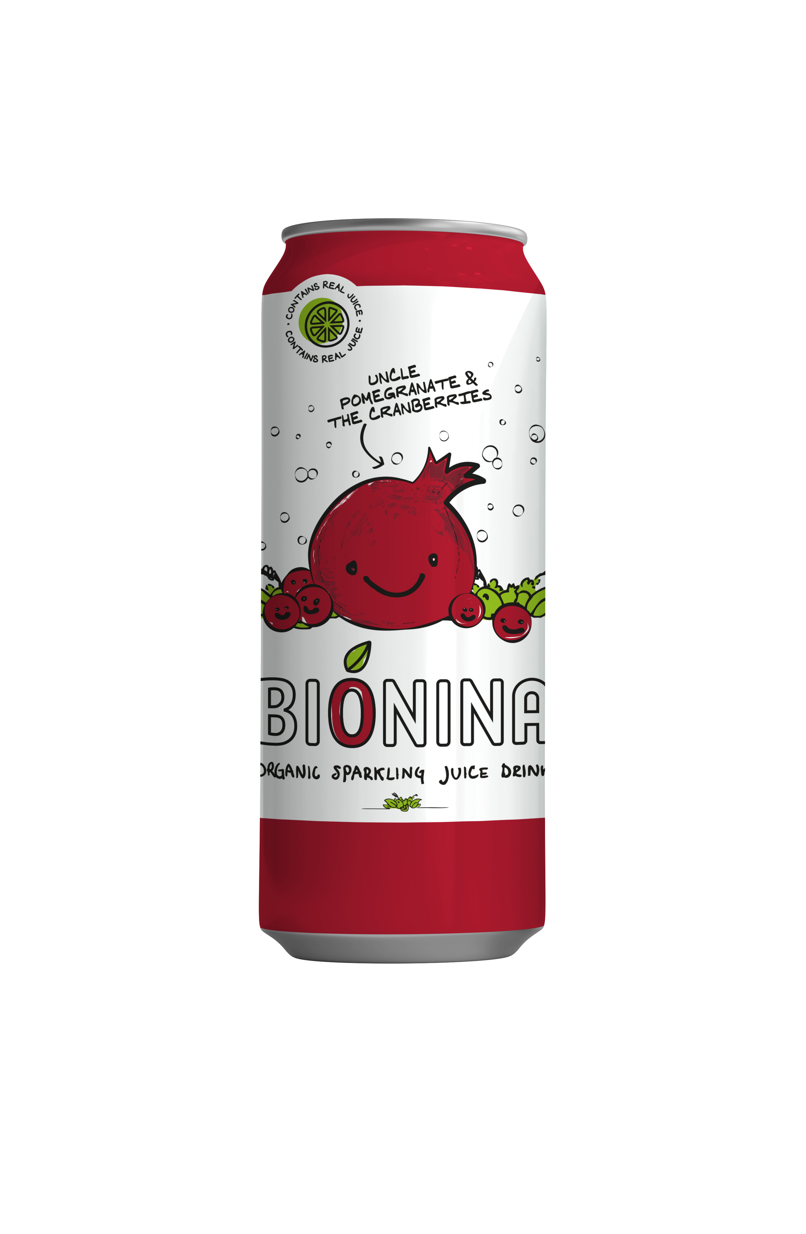 Bionina Uncle Pomegranate And The Cranberries 330 ml - Bionina
