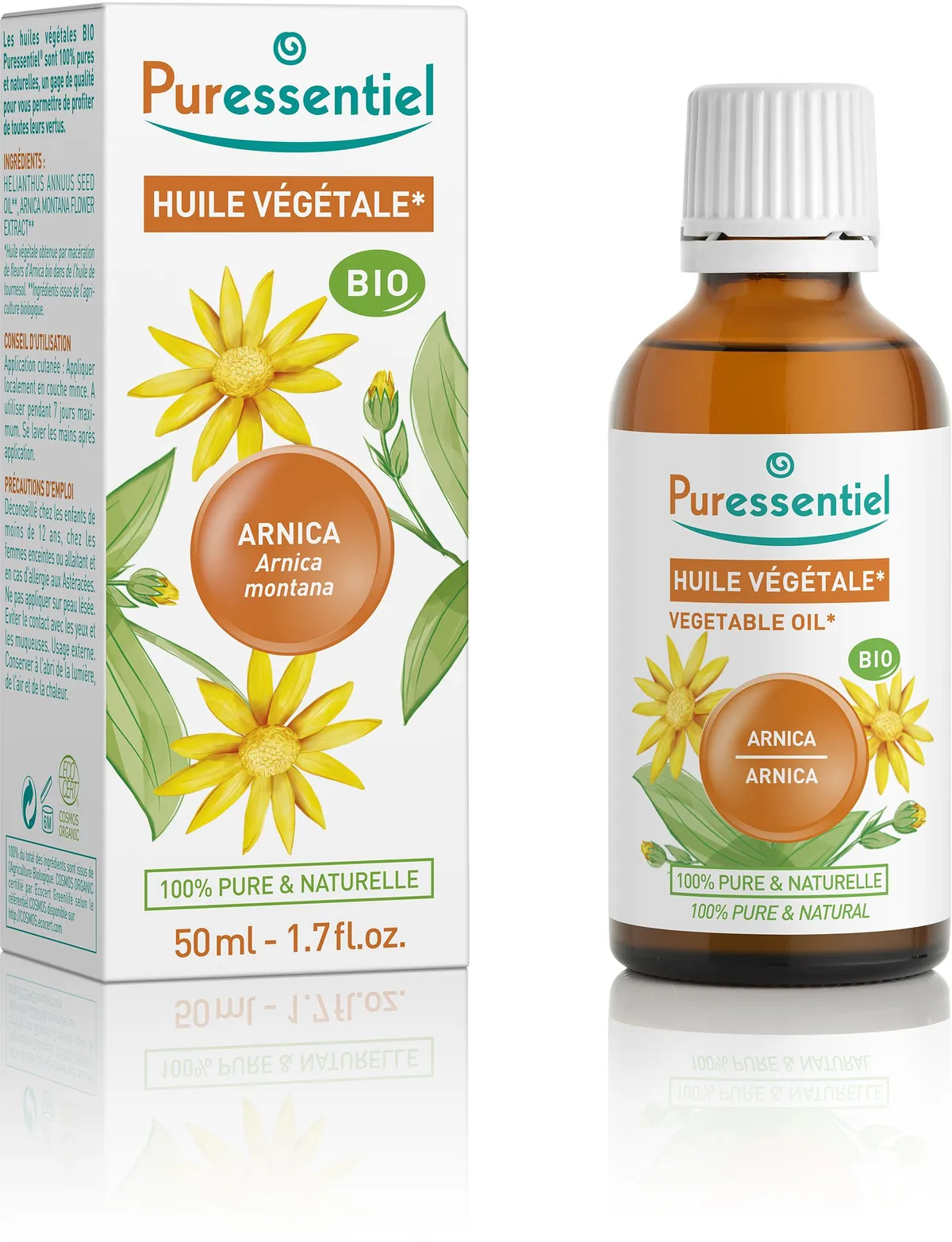 Puressentiel Plantaardige Olie Arnica Bio 50 ml