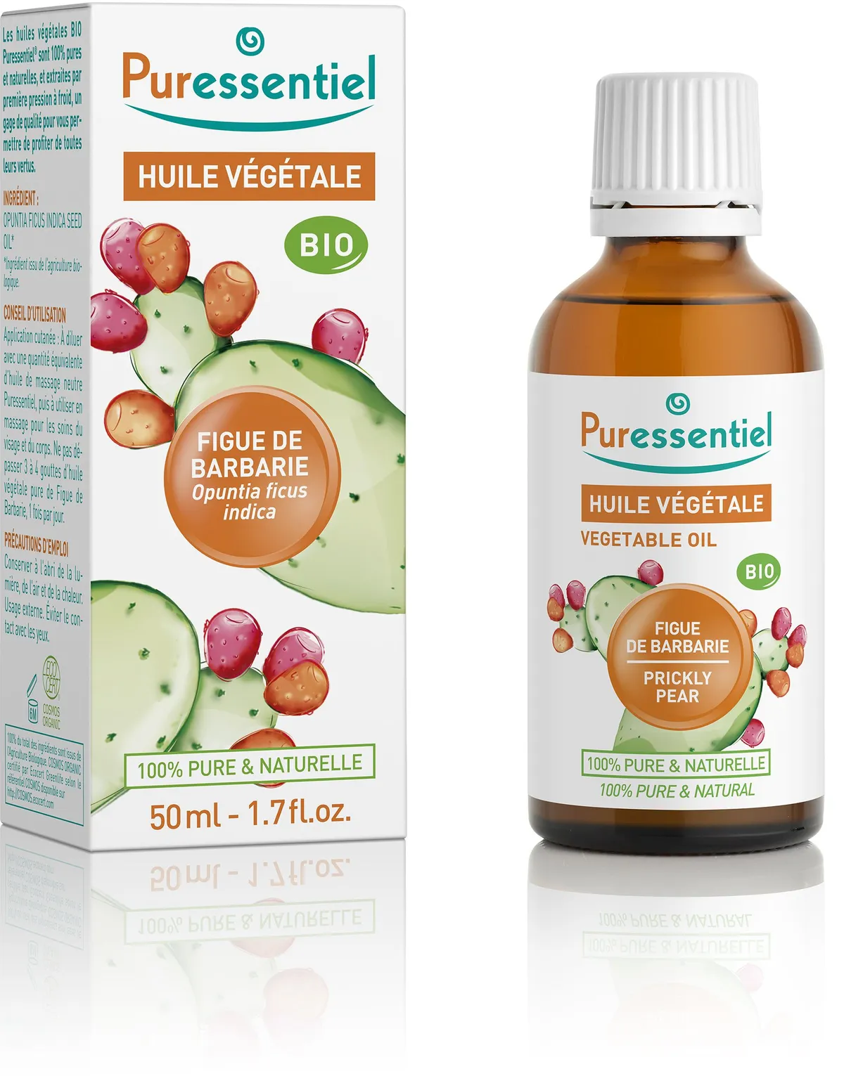 Puressentiel Huile Végétale Figue de Barbarie Bio 50ml