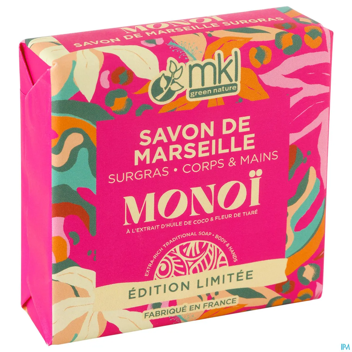 Mkl Savon De Marseille Monoï Édition Limitée 100g