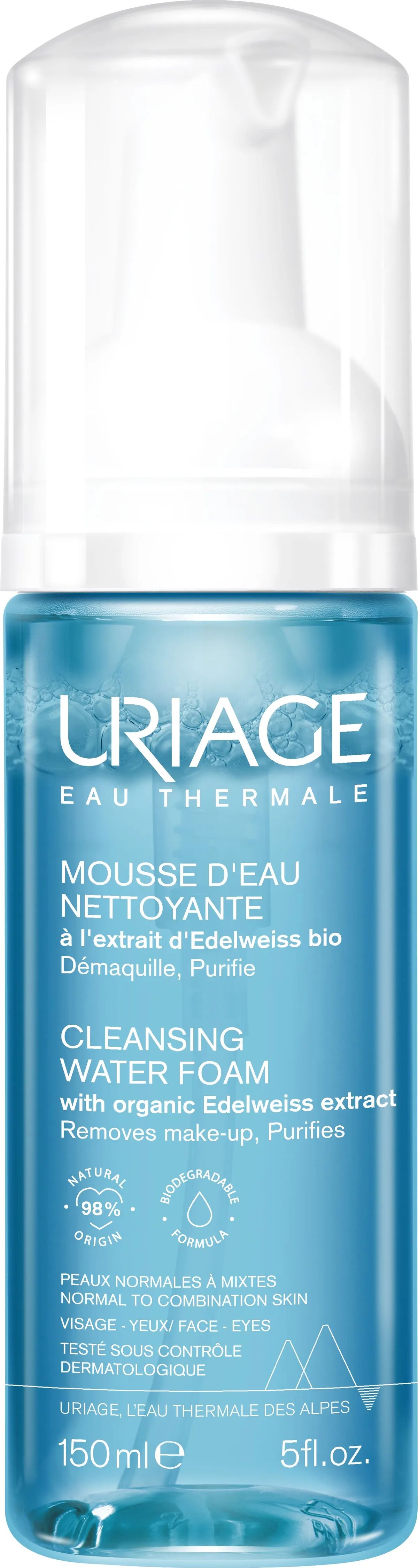 Uriage Mousse d'Eau Nettoyante 150ml
